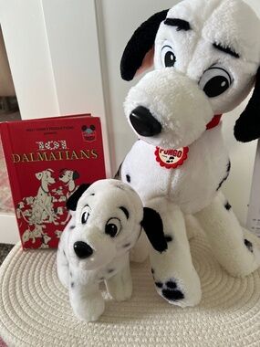 Vintage 101 Dalmatian set Pongo, Pup & 101 Dalmatians Hardcover Book